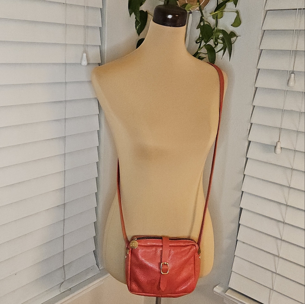 Clare V Vibrant Red Crossbody Bag